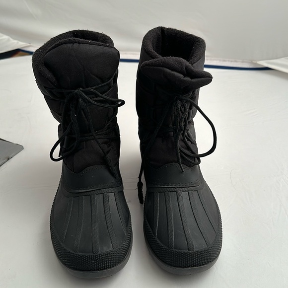 Jousen Milan black waterproof lightweight snow boots - Picture 1 of 9
